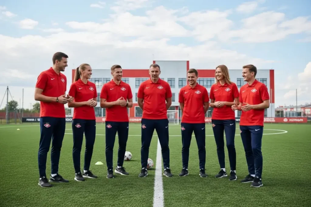 Тренерский штаб ЖФК Спартак Москва — Вадим Козлов