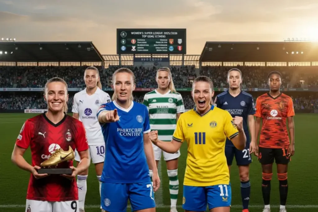 Лучшие бомбардиры Женской Суперлиги 2025/2026: полный обзор топ-голеадоров
