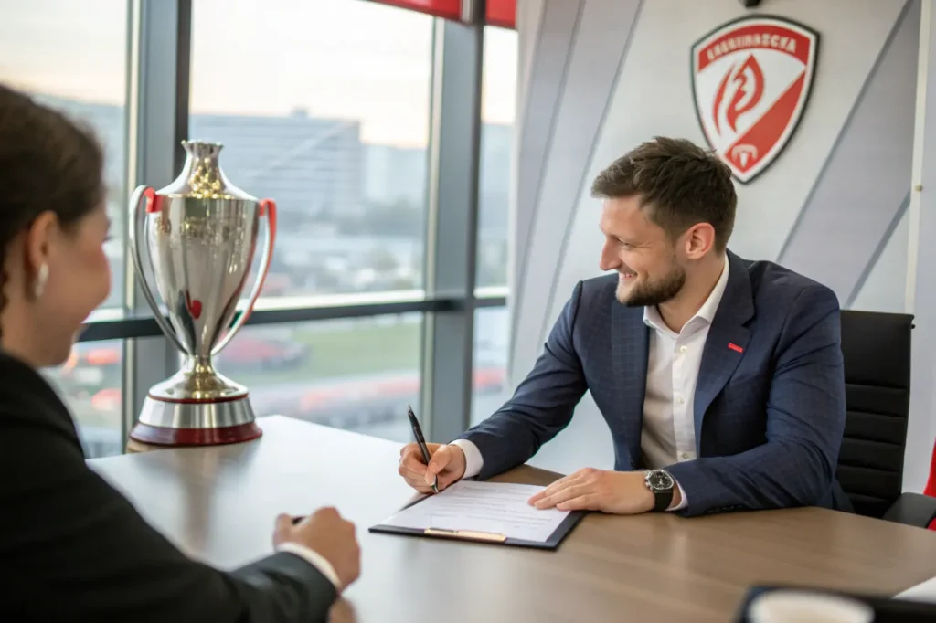 Козлов продлил контракт с ЖФК Спартак